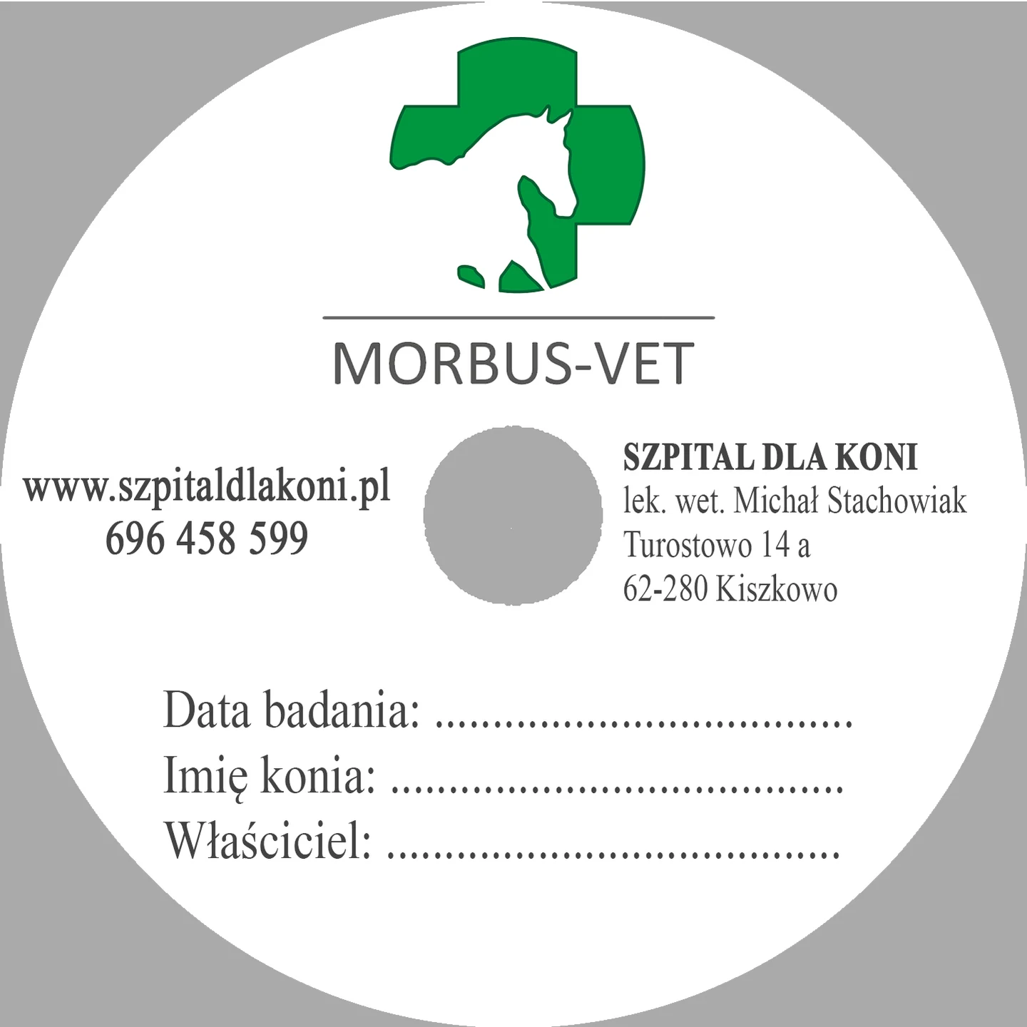 Przesłany projekt płyty dla diagnostyki weterynaryjnej Morbus-Vet